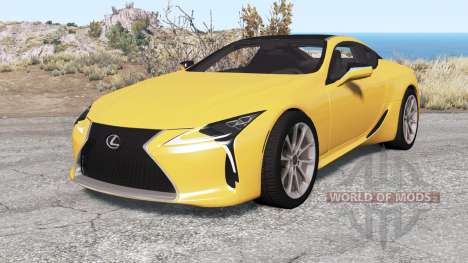 Lexus LC 500 2017 for BeamNG Drive