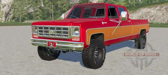 Chevrolet K20 Crew Cab 1979 for Farming Simulator 2017