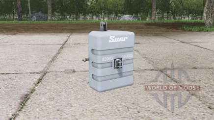 Suer weight 800 kg. for Farming Simulator 2015