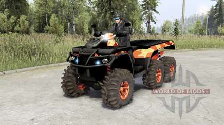Can-Am Outlandeᵲ 6x6 for Spin Tires