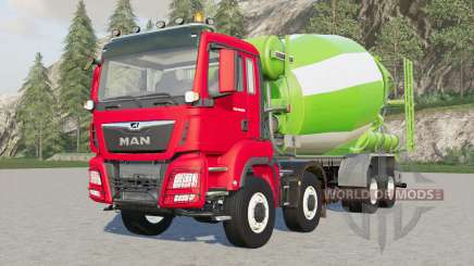 MAN TGS concrete mixer for Farming Simulator 2017