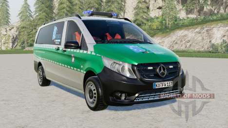 Mercedes-Benz Vito (W447) Hauptzollamt for Farming Simulator 2017