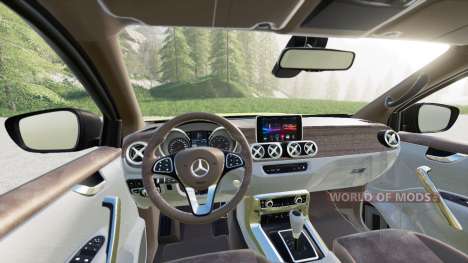 Mercedes-Benz X220d 4Matic (W470) 2018 for Farming Simulator 2017