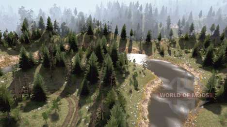 Mountain creeks for Spintires MudRunner