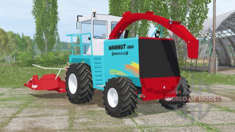 Mengele Mammut 6800 for Farming Simulator 2015