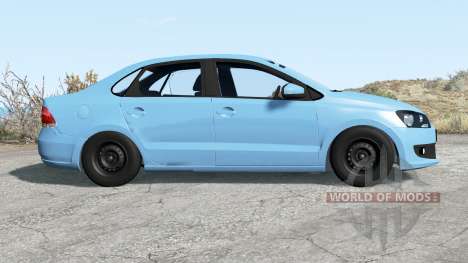 Volkswagen Polo sedan (Typ 6R) 2011 for BeamNG Drive