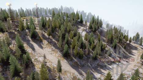 Mountain roads for Spintires MudRunner