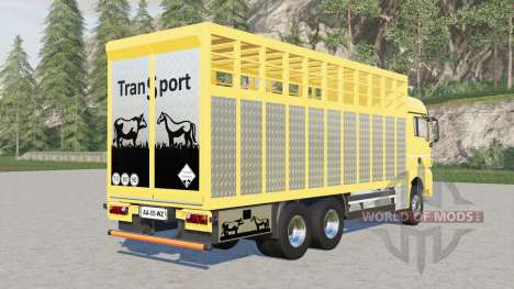 MAN TGX livestock truck for Farming Simulator 2017