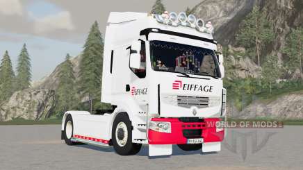 Renault Premium Eiffage for Farming Simulator 2017