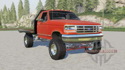 Ford F-150 Regular Cab flatbed for Farming Simulator 2017