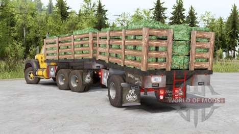 Mack B61 6x6 Chassis Cab for Spin Tires