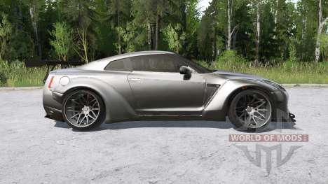 Nissan GT-R (R35) Liberty Walk for Spintires MudRunner