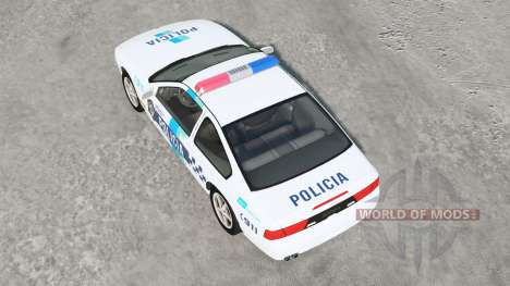 Ibishu 200BX Fuerzas de Seguridad de Argentina for BeamNG Drive
