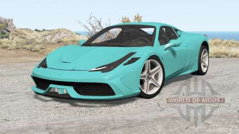 Ferrari 458 Speciale 2014 for BeamNG Drive