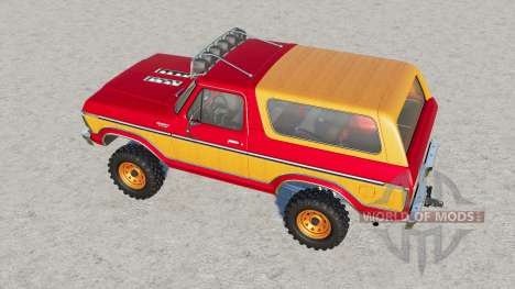 Ford Bronco Custom Wagon (U150) 1978 for Farming Simulator 2017