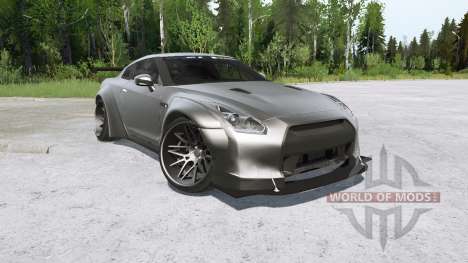 Nissan GT-R (R35) Liberty Walk for Spintires MudRunner