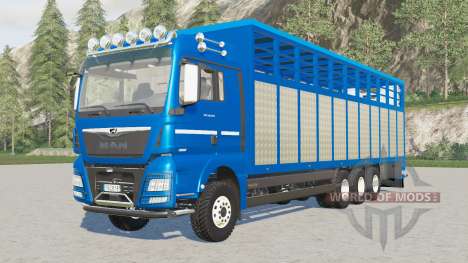MAN TGX livestock truck for Farming Simulator 2017