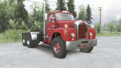 Mack B61 6x6 tractor truck for Spin Tires
