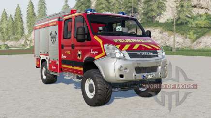 Iveco Daily 4x4 Crew Cab Feuerwehr for Farming Simulator 2017