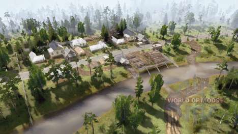 The Red Star Forestry for Spintires MudRunner