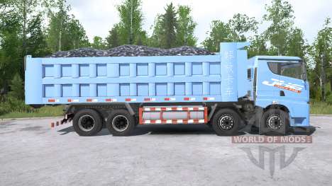 FAW Jiefang JH6 8x8 Dump Truck for Spintires MudRunner