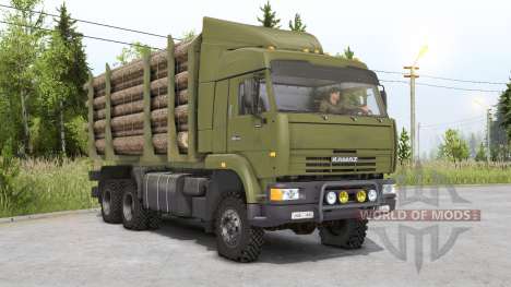 Kamaz 65225 for Spin Tires