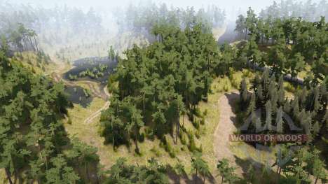 Green Forest for Spintires MudRunner