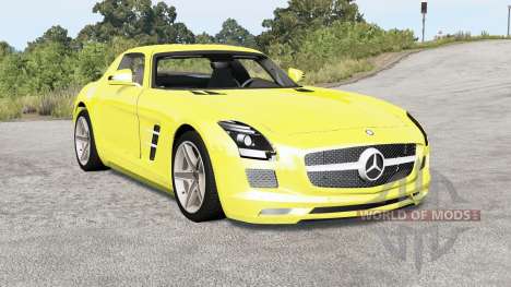 Mercedes-Benz SLS 63 AMG (C197) 2010 for BeamNG Drive