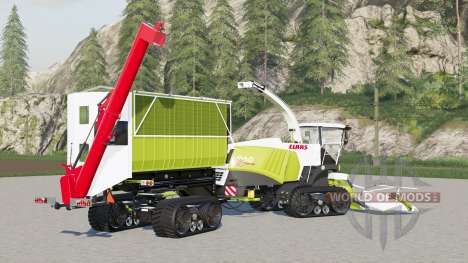 Claas Jaguar 960 TerraTrac hooklift for Farming Simulator 2017