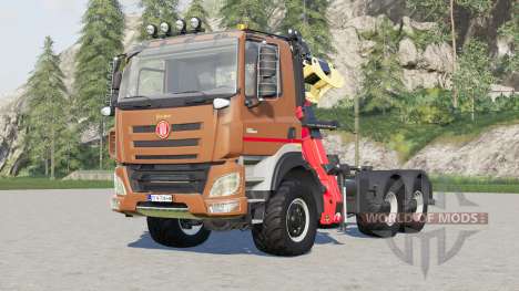 Tatra Phoenix T158 Forestry Semi-trailer 2015 for Farming Simulator 2017
