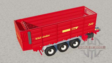 Schuitemaker Siwa 240 hooklift container for Farming Simulator 2017