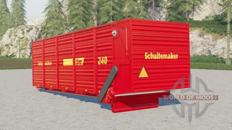 Schuitemaker Siwa 240 hooklift container for Farming Simulator 2017