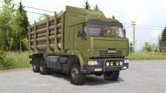 Kamaz-6522ⴝ for Spin Tires