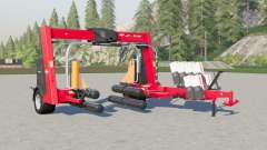 Kuhn SW 4014 big increase in wrapping speed for Farming Simulator 2017