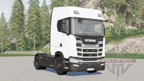 Scania S580 4x4 Highline〡for pulling semitrailer for Farming Simulator 2017