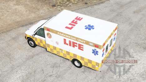Gavril H-Series Life EMS Ambulance v2.0 for BeamNG Drive