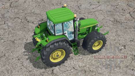 John Deere 7810〡washable tires for Farming Simulator 2015