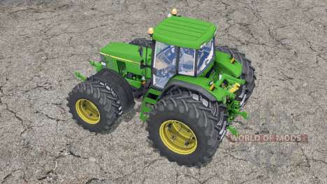 John Deere 7810〡twin wheels for Farming Simulator 2015