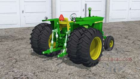 John Deere 4020〡dual rear wheels for Farming Simulator 2015