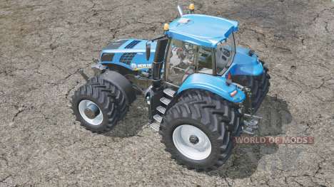 New Holland T8.435〡dual wheels for Farming Simulator 2015
