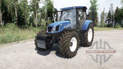 New Holland T6.175 for Spintires MudRunner