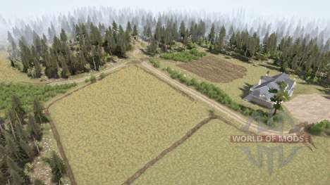 Fields and forest for Spintires MudRunner