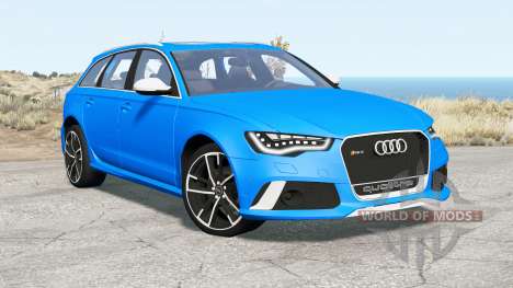 Audi RS 6 Avant (C7) 2013 for BeamNG Drive