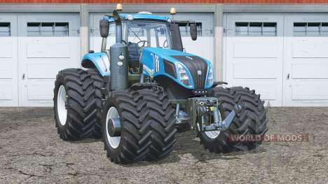 New Holland T8.435〡added duel wheels for Farming Simulator 2015