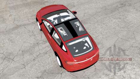 Tesla Model X 2015 for BeamNG Drive