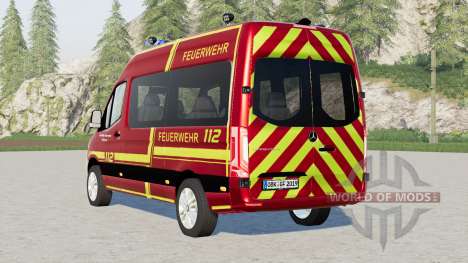 Mercedes-Benz Sprinter 319 CDI 4x4 Feuerwehr for Farming Simulator 2017