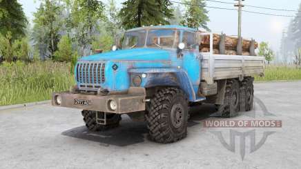 Ural 4320-10〡s cargoes for Spin Tires