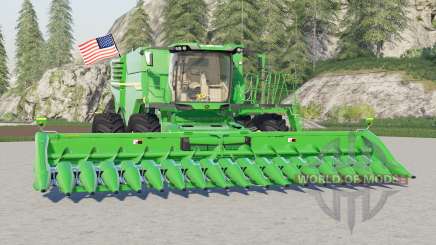 John Deere X9 1000〡added American flag for Farming Simulator 2017