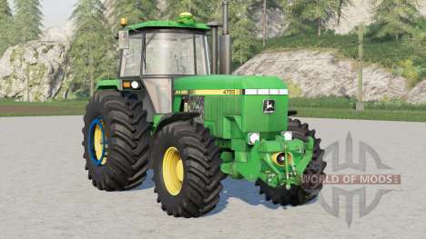 John Deere 4755〡movable front axle for Farming Simulator 2017
