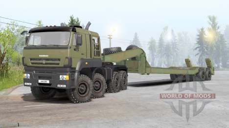 Kamaz 65228〡s cargo for Spin Tires
